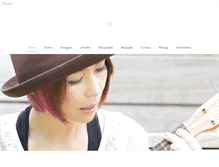 Tablet Screenshot of marikonagai.com